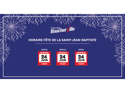 HORAIRE SAINT-JEAN-BAPTISTE