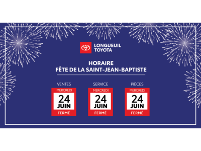 HORAIRE SAINT-JEAN-BAPTISTE