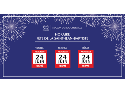 HORAIRE SAINT-JEAN-BAPTISTE