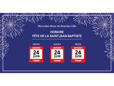HORAIRE SAINT-JEAN-BAPTISTE