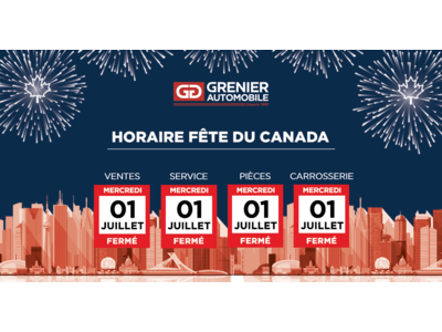 HORAIRE FÊTE DU CANADA
