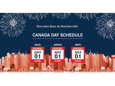 CANADA DAY SCHEDULE