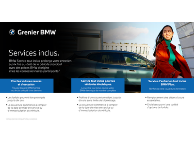 SERVICES INCLUS !