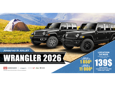 WRANGLER 2026 !