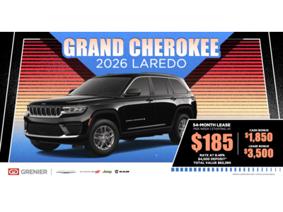 2026 JEEP GRAND CHEROKEE !