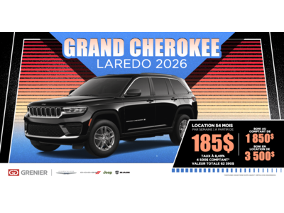 JEEP GRAND CHEROKEE 2026 !