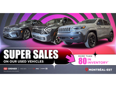 SUPER SALES ON OUR USED VEHICLES !