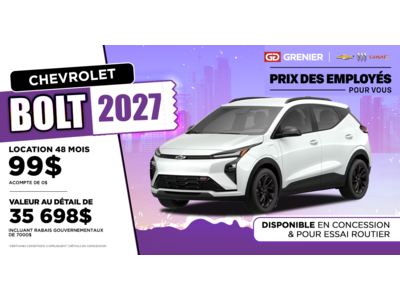 BOLT 2027 !