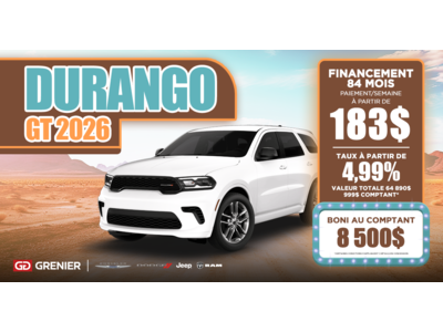DURANGO 2026 !