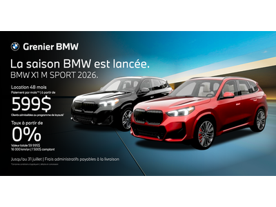 LA SAISON BMW EST LANCÉE !