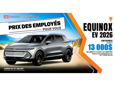 EQUINOX EV 2026 !