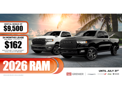 DISCOVER OUR 2026 RAM !