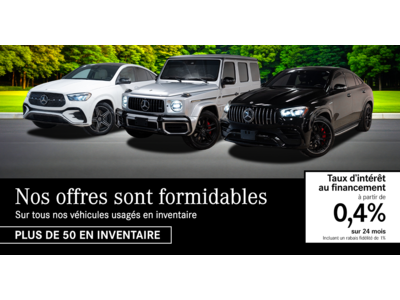 NOS OFFRES SONT FORMIDABLES !