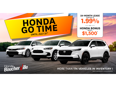 HONDA GO TIME !