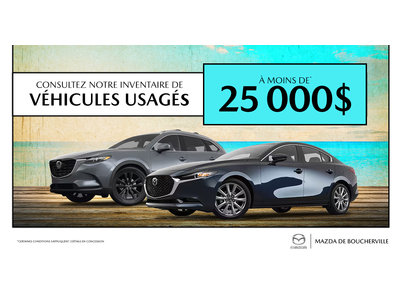 INVENTAIRE À MOINS DE 25 000$ !