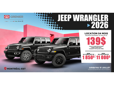 WRANGLER 2026 !