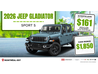 2026 JEEP GLADIATOR !