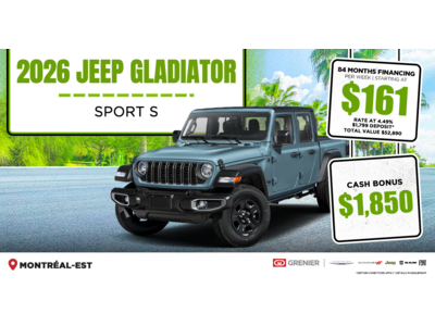 2026 JEEP GLADIATOR !