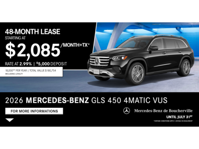 2026 GLS 450 4MATIC SUV