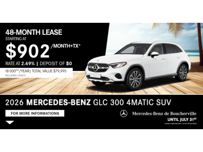 2026 GLC 300 4MATIC SUV