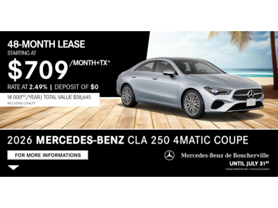2026 CLA 250 4MATIC COUPE