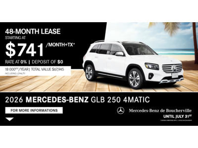 2026 GLB 250 4MATIC