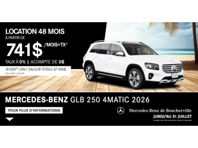 GLB 250 4MATIC 2026