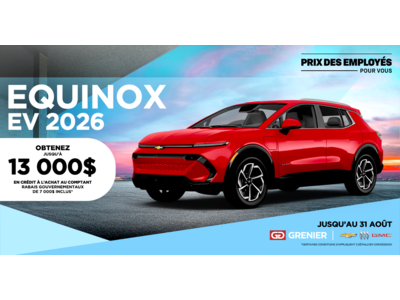 EQUINOX EV 2026 !