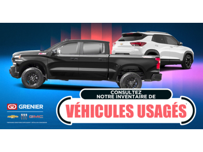 CONSULTEZ NOTRE INVENTAIRE USAGÉS !
