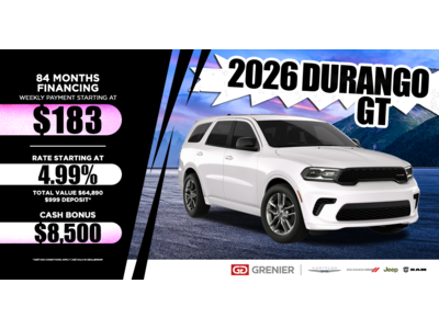 2026 DURANGO !