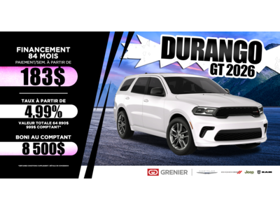 DURANGO 2026 !