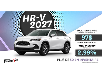 HR-V 2027 !