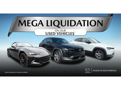 MEGA LIQUIDATION ON OUR USED VEHICLES !