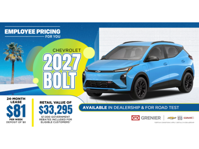 2027 BOLT !