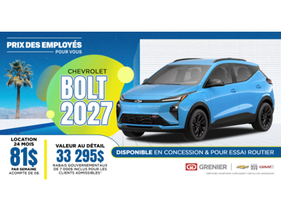 BOLT 2027 !