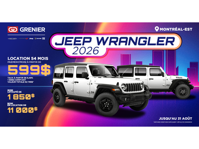 WRANGLER 2026 !