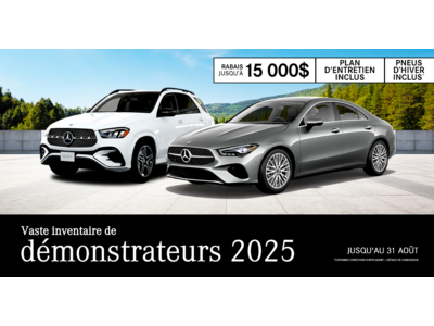 DÉMONSTRATEURS 2025 !
