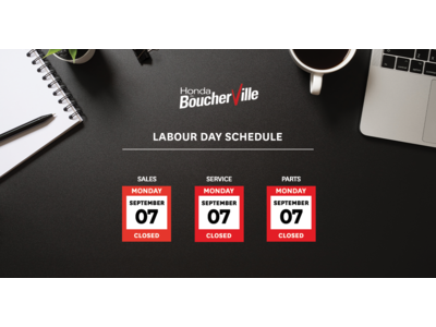 LABOUR DAY SCHEDULE