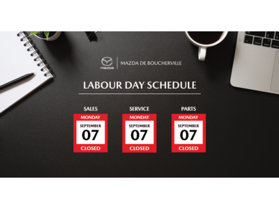 LABOUR DAY SCHEDULE