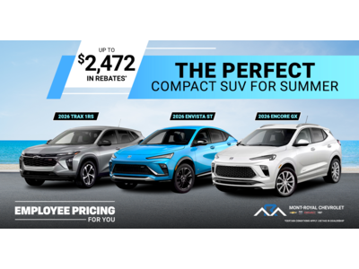 THE PERFECT COMPACT SUV FOR SUMMER !