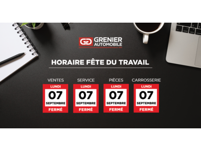 HORAIRE FÊTE DU TRAVAIL