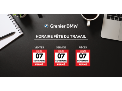 HORAIRE FÊTE DU TRAVAIL