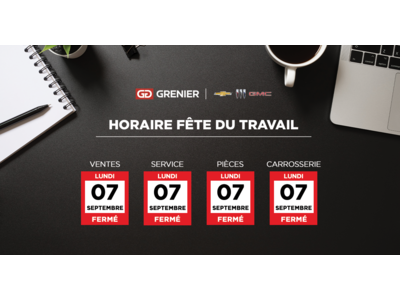 HORAIRE FÊTE DU TRAVAIL