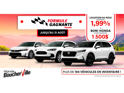 FORMULE GAGNANTE !