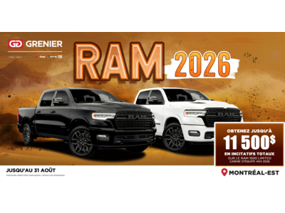 RAM 2026 !