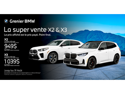 LA SUPER VENTE X2 & X3 !