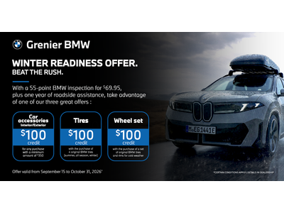 WINTER READINESS OFFER !