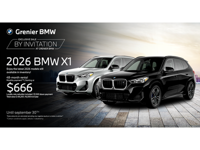 2026 BWM X1 !