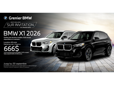 BMW X1 2026 !