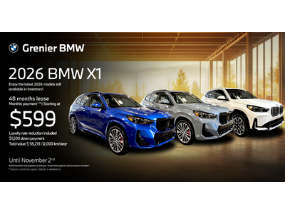 2026 BWM X1 !